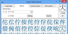 Searched Kanji, Strokes: 10 or less, Including Parts: イ(Ninn-benn, 人) and ウ(U-kanmuri)